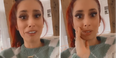 Stacey Solomon left mortified after accidental NSFW google search