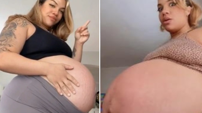 TikToker shares viewers’ hilarious responses to her pregnancy bump