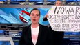 Russian journalist who protested against the war on live TV arrested