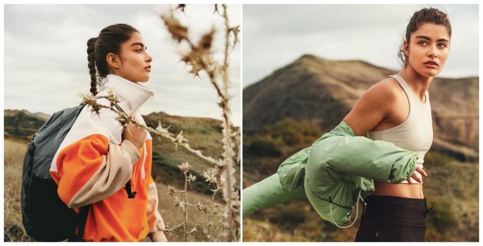 H&M hiking collection