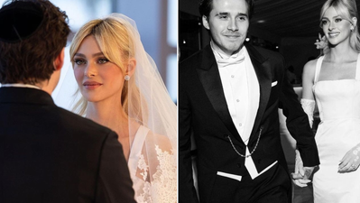 Brooklyn Beckham and Nicola Peltz take each other’s last names at Florida nuptials