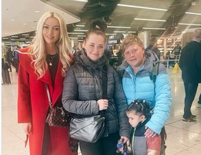 Rosanna Davison welcomes Ukrainian surrogate to Ireland after “traumatic” journey