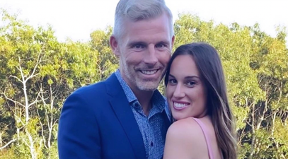 Des Bishop and Hannah Berner have officially tied the knot