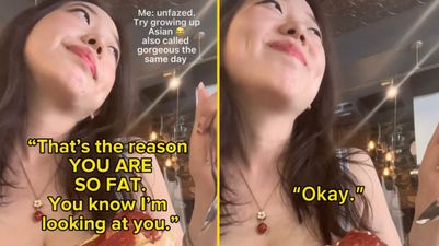 Woman praised for response after stranger body shames her at shop