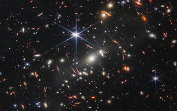 NASA share deepest ever image of space showing the universe more than 13 billion years ago