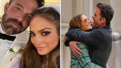 The first images from Jennifer Lopez and Ben Affleck’s wedding