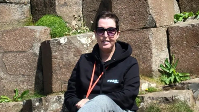 Vicky Phelan has bucket list moment on family road trip