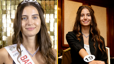 Miss England contestant becomes first in pageant’s 94-year history to compete makeup free