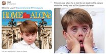 “Home alone” – Prince Louis memes are taking over the internet
