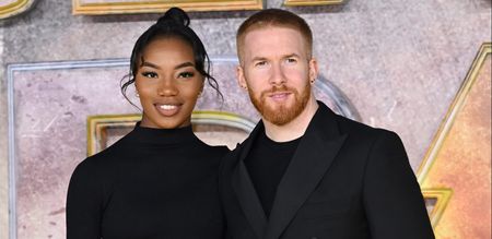 Love Island’s Chyna Mills and Strictly’s Neil Jones go red carpet official at movie premiere