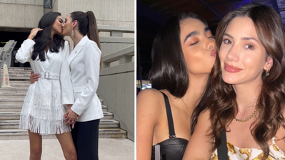 Miss Argentina and Miss Puerto Rico tie the knot