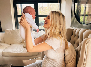 Mollie King shares how her daughter’s middle name honours her late father