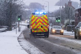 Four children in critical condition after falling through ice in England