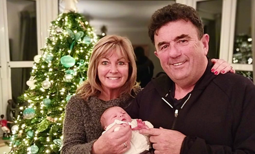 Des Cahill says new grandchild is ‘best present EVER’