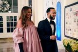“She’s here”: Chrissy Teigen shares first photo of newborn daughter