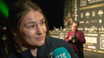 Katie Taylor chokes up during interview ahead of homecoming fight