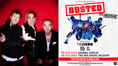 Busted finally announce two Irish concerts for their 20th anniversary tour