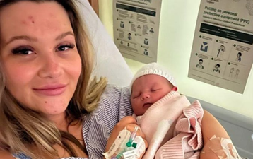 It’s a girl! Shaughna Phillips gives birth to her first child