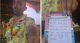 Bartender praised for handing woman rescue message disguised as receipt