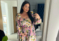 “I need to be careful”: Scarlett Moffatt almost revealed her baby boy’s name