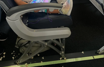 Man slams airline for making pregnant wife clean up toddler’s mess on ‘all fours’