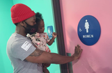 Dad praised after admitting he uses women’s bathrooms when with his daughters
