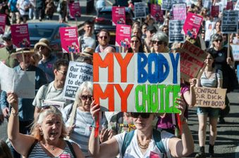 A woman sentenced to 28 months in jail for having an abortion