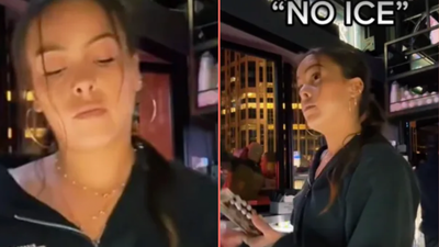 Bartender shuts down customer who asked for ‘no ice’ to get more alcohol in drink