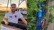Tributes pour in for airline pilot who died after homemade hot air balloon burst