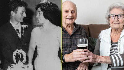 Man fell for wife of 60 years when she poured best pint he’d ever had