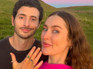 Roz Purcell reveals she’s engaged to longterm partner Zach Desmond