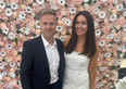 Westlife’s Nicky Byrne and wife Georgina renew their vows