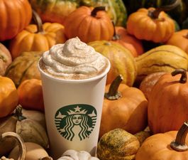 It’s officially autumn – Pumpkin spice lattes return to Starbucks next week