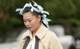 The ribbon trend taking over New York, Paris and Copenhagen fashion weeks
