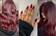 Dark Cherry Red: the hair and nail colour you’re going to want to get in on