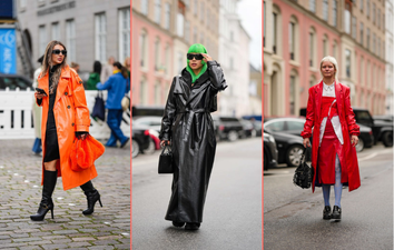 Fashion: Leather trench coats are going to be an autumn wardrobe staple