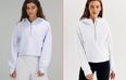 This Amazon half-zip is a great dupe for the Lululemon scuba top