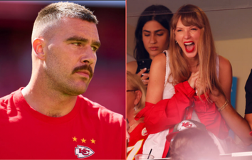 Taylor Swift spotted cheering on Travis Kelce amid romance rumours