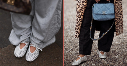 Looking for dupes of Alaïa’s Strass studded ballet pump? We’ve got you