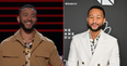John Legend meets his doppelganger on The Voice
