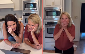 Grandmother’s reaction to daughter’s baby news goes viral