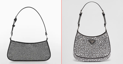 Mango has a €30 version of sparkly €3,400 Prada bag in time for party season