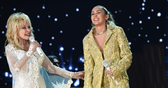 dolly parton and miley cyrus