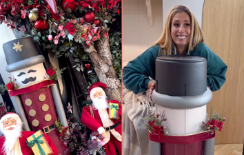 Stacey Solomon facing backlash over extreme Christmas decorations