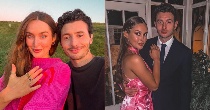 Roz Purcell and Zach Desmond