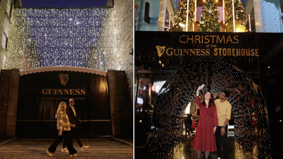 The Guinness Storehouse has one of Dublin’s most impressive trees