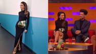 Michelle Keegan wows in Irish designer’s dress for Graham Norton appearance