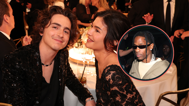 Travis Scott, Kylie Jenner, Timothée Chalamet