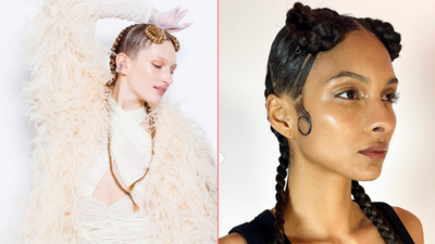 The Teddy Bear Braid is the cutest trend to come out of NYFW