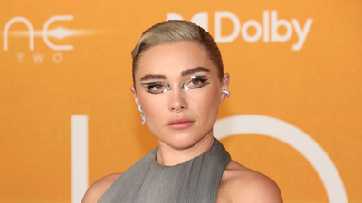 Florence Pugh wore robot eyeliner and we’re obsessed